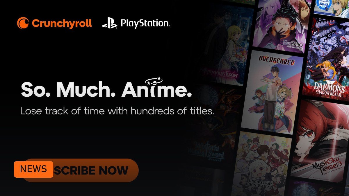 Crunchyroll Launches on PS5 and PS4 in Indonesia, Malaysia, Thailand
