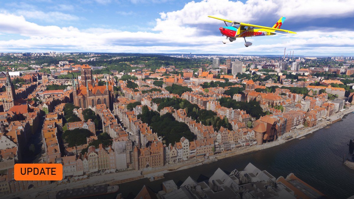 Microsoft Flight Simulator World Update 23 Lands in Poland, Baltics
